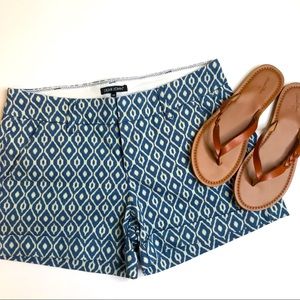 Dear John roll cuff printed shorts size 10